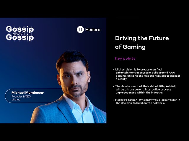 Gossip about Gossip: Driving the Future of Gaming with Michael Mumbauer from Liithos