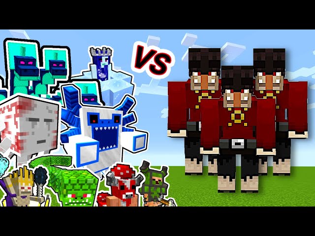 Thug Vs. Twilight Forest Monsters in Minecraft | 3vs1