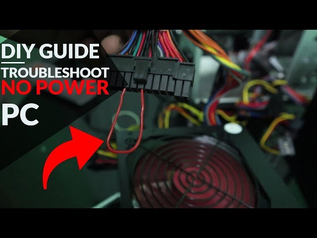DIY - TROUBLESHOOT and FIX a Computer that won't turn on - NO POWER (Beginners Guide)