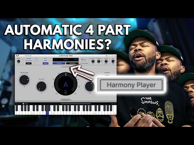 How I Use Autotune Pro 11 To Create 4 Part Harmonies INSTANTLY