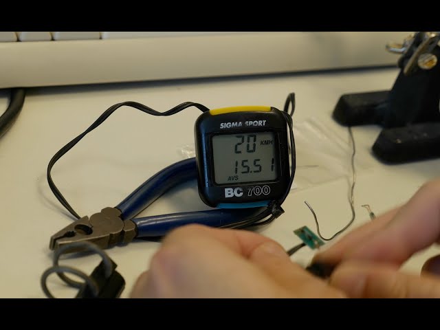 Sigma Sport Bike Computer Reed Switch sensor repair!
