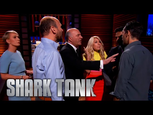 Shark Tank US | Sharks Rush Into The Hallway To Try And Secure A Deal With Knife Aid