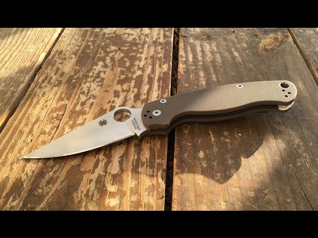 The Spyderco Paramilitary 2 (PM2) Pocketknife: The Full Nick Shabazz Review