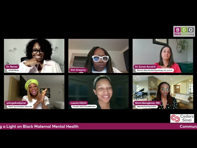 Community Conversations: Black Maternal Mental Health | Cedars-Sinai