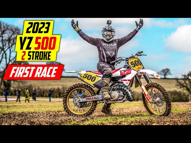 Racing a 2023 YZ500 2 Stroke for the FIRST Time!