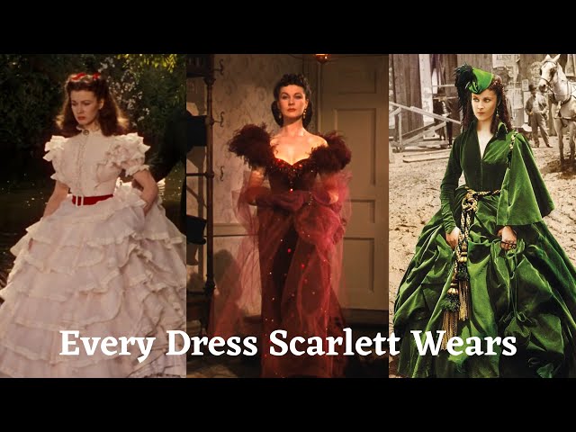 A Closer Look: Every Dress Scarlett O’Hara Wears In Gone With The Wind | Cultured Elegance