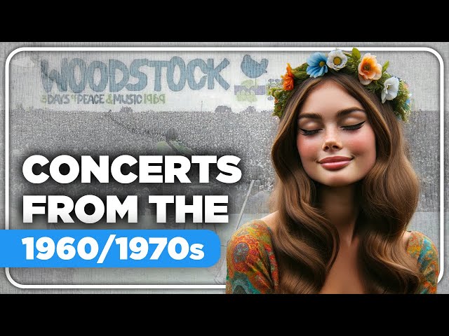 Concerts From The 60s & 70s You Forgot Were Awesome