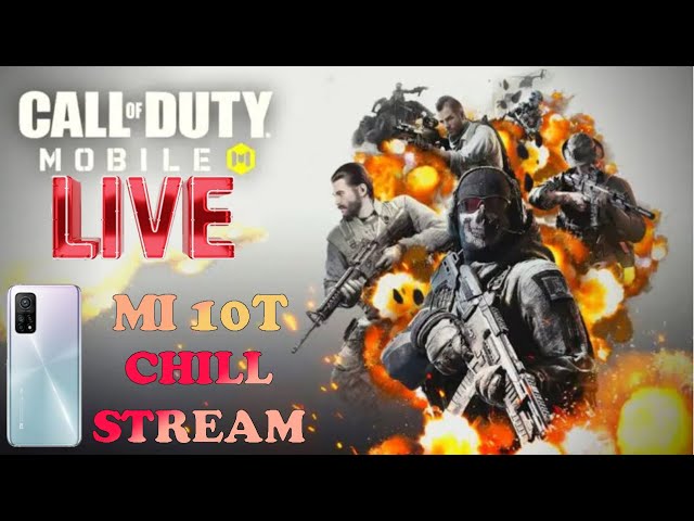 🔴LIVE | 🔥🔥 CALL OF DUTY MOBILE ON MI 10T 🔥🔥 | Weekend Q&A Live Stream