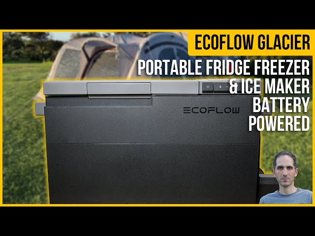 EcoFlow Glacier Detailed Review | Portable Battery Fridge Freezer Ice Maker | 12V, AC, DC