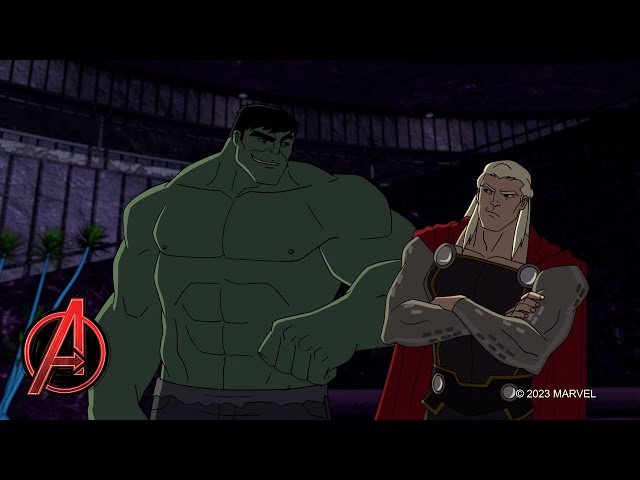 Thor Battles Hulk: Avengers: Action Replay! | Episode 3
