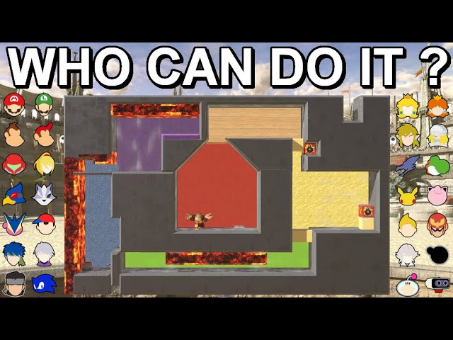 Who Can Make It? Obstacle Course - Super Smash Bros. Ultimate