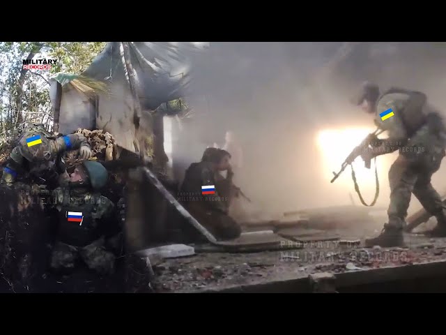 Dramatic Footage!! Ukrainian troops intercept & eliminate hundreds of Russian Soldiers near Kherson
