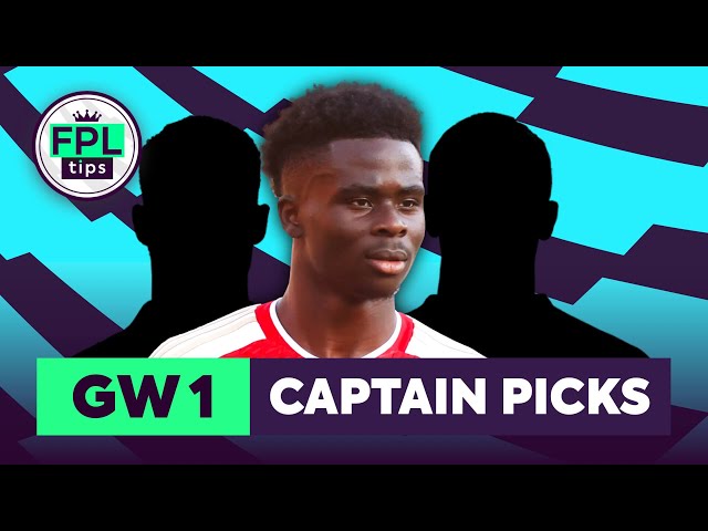 FPL GW1: CAPTAINCY PICKS | Is Saka Overlooked? | Gameweek 1 | Fantasy Premier League 2023/24 Tips