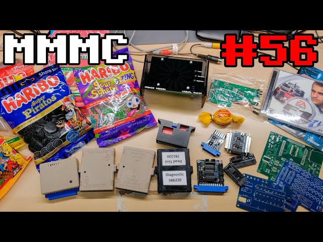 More C64 diagnostic carts than you can shake a stick at, a 20 year old case mod and Danish Haribo