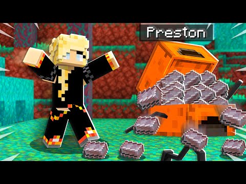 7 Ways to Steal Netherite from MY WIFE! - Minecraft