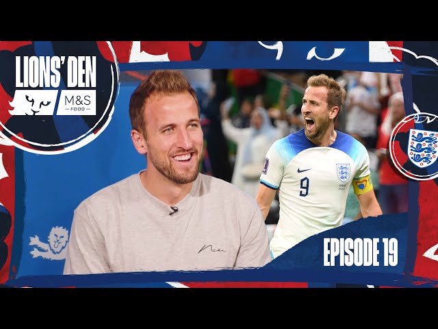 Kane Chats Senegal Goal, Breaking England Records & Mince Pies🎄 | Ep.19 | Lions' Den With M&S Food