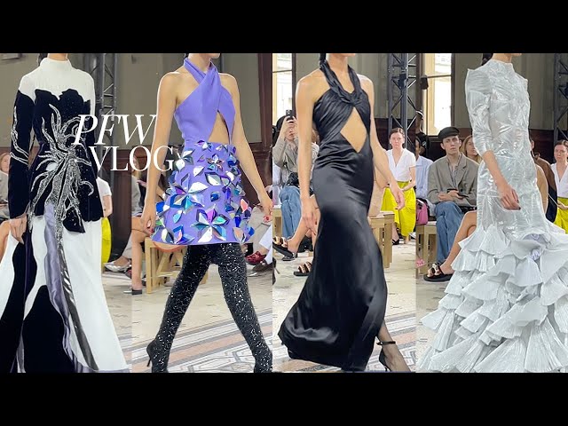 Paris Fashion Week vlog: Haute Couture show, Roger Vivier shoes collection, young fashion designers