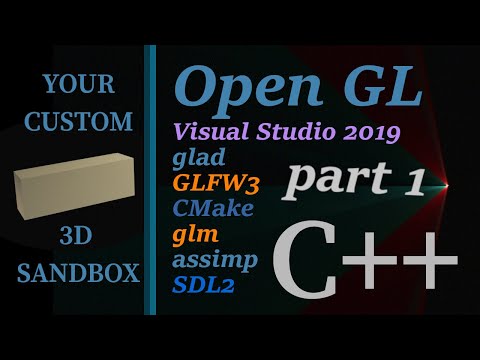 Programming a Custom 3D Playground with OpenGL and Windows 10