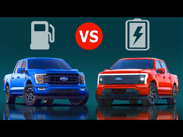 GAS Ford F-150 vs. ELECTRIC Ford F-150