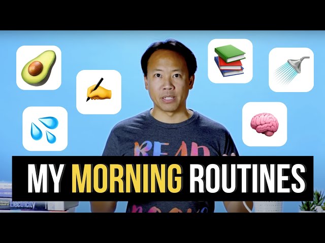 Jim Kwik: My Morning Routines