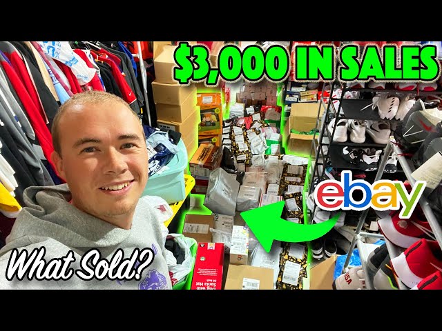 How I Made $3K in 2 Days Reselling on eBay & Amazon | What Sold?