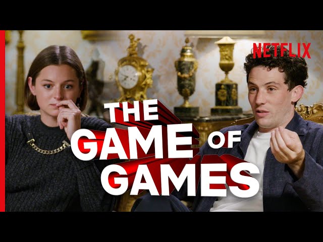 Emma Corrin and Josh O’Connor's Favourite On-Set Game | The Crown