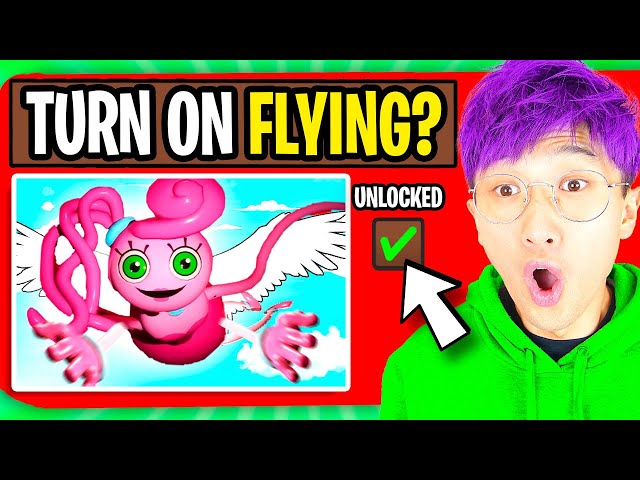 POPPY PLAYTIME CHAPTER 2 BUT WE CAN FLY!? (CRAZY SECRETS REVEALED!)