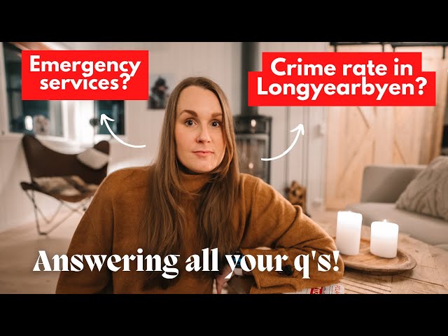 How much crime do we have in Longyearbyen? What happens in an emergency?! | Answering all your q's!
