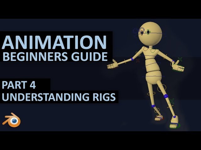 BASICS OF ANIMATION - Blender 2.8 - Part 4 UNDERSTANDING RIGS