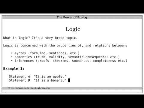 Logical Foundations of Prolog