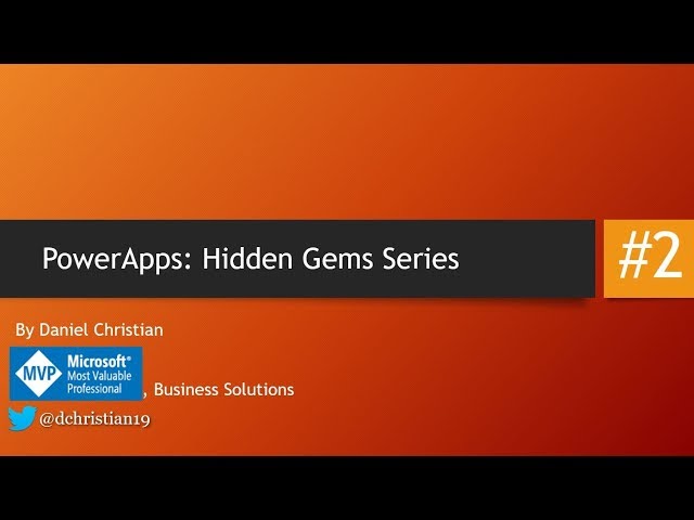 Microsoft PowerApps: Hidden Gems #2
