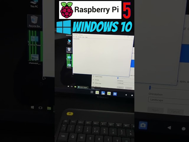 Windows 10 on Raspberry Pi 5 using Limbo #Raspberrypi5
