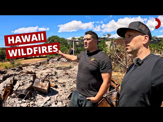 Inside the Restricted Burn Zone of Lahaina - What’s It Like Now? 🇺🇸
