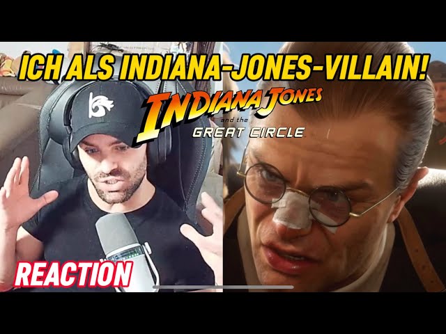 ICH BIN DER BÖSEWICHT IM NEUEN INDIANA JONES GAME! Trailer-Reaction!