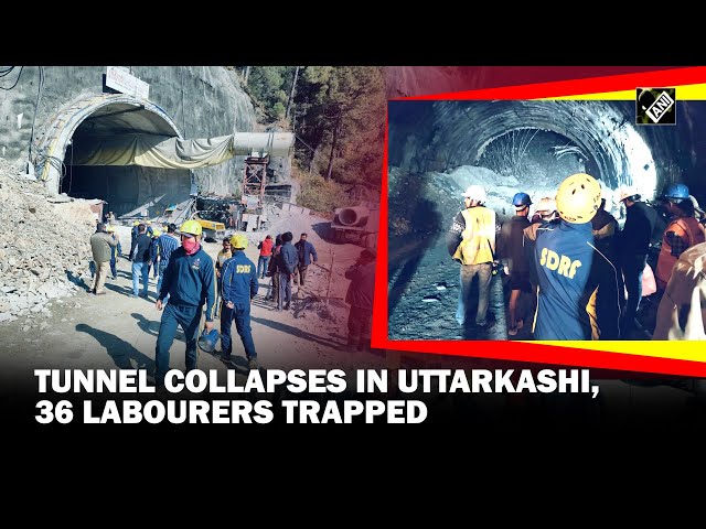Uttarkashi tunnel collapse: CM Dhami in contact with officials on-site, rescue operation underway