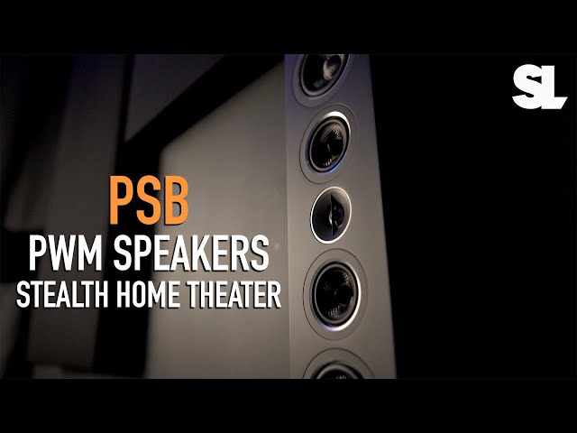 They're Stealthy!  PSB PWM Home Theater Speakers Review