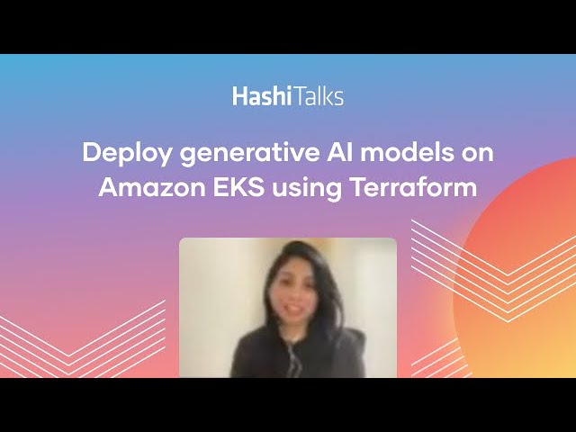 Deploy generative AI models on Amazon EKS using Terraform