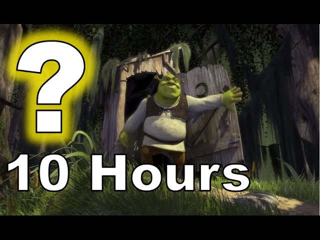 A 10 hour picture/frame of Shrek's outhouse but ONE SECOND is different and YOU need to find it!