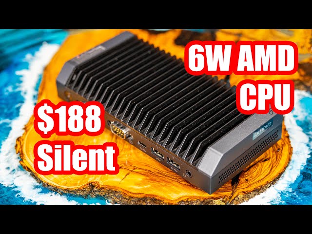 Fanless Silent 6W AMD PC by Lenovo