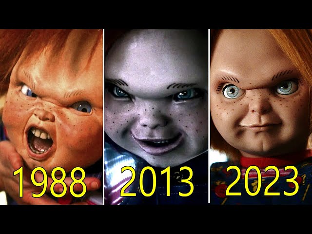 Evolution of Chucky in Movies w/ Facts 1988-2023