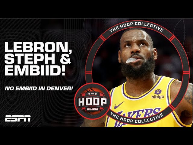 Rivalry Between Steph & LeBron, No Embiid In Denver Again | The Hoop Collective