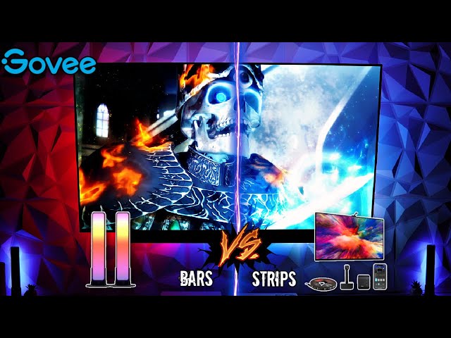 Govee DreamView  P1 Light Bars vs T1 TV Light Strip- Which Should You Buy? (H6054 vs H6199)
