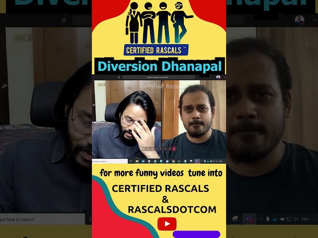 Diversion Dhanapal - Corporate Tips | Certified Rascals #comedy #officelaughs #funny #officehumour