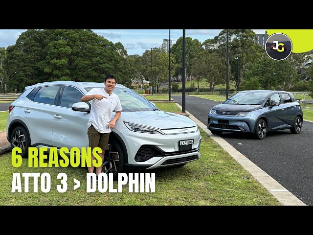 6 Reasons why the Atto 3 is better than the Dolphin | BYD
