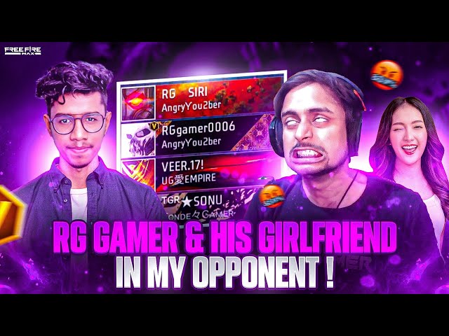 RG Gamer & His Girlfriend ൻ്റെ 50 Booyah Streak കളഞ്ഞപ്പോൾ 😈 Grandmaster Lobby | Freefire Malayalam