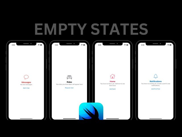 Empty States in SwiftUI – iOS 17