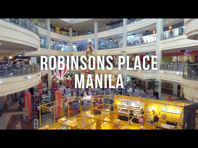 [4K] Robinsons Place Manila Ermita Walking Tour | Philippines October 2020