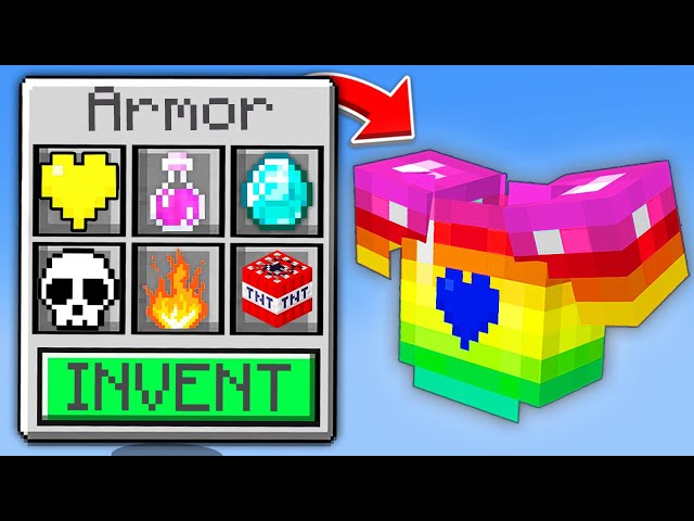 Minecraft, But You Can Invent Any Armor...