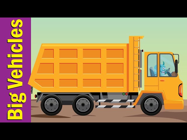Learn Construction Vehicles | Vocabulary for Kids | Fun Kids English