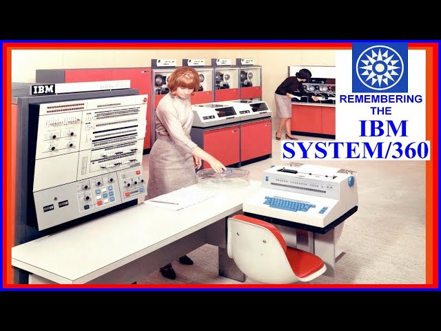 1960's COMPUTER HISTORY: REMEMBERING THE IBM SYSTEM/360 MAINFRAME Origin and Technology (IRS, NASA)
